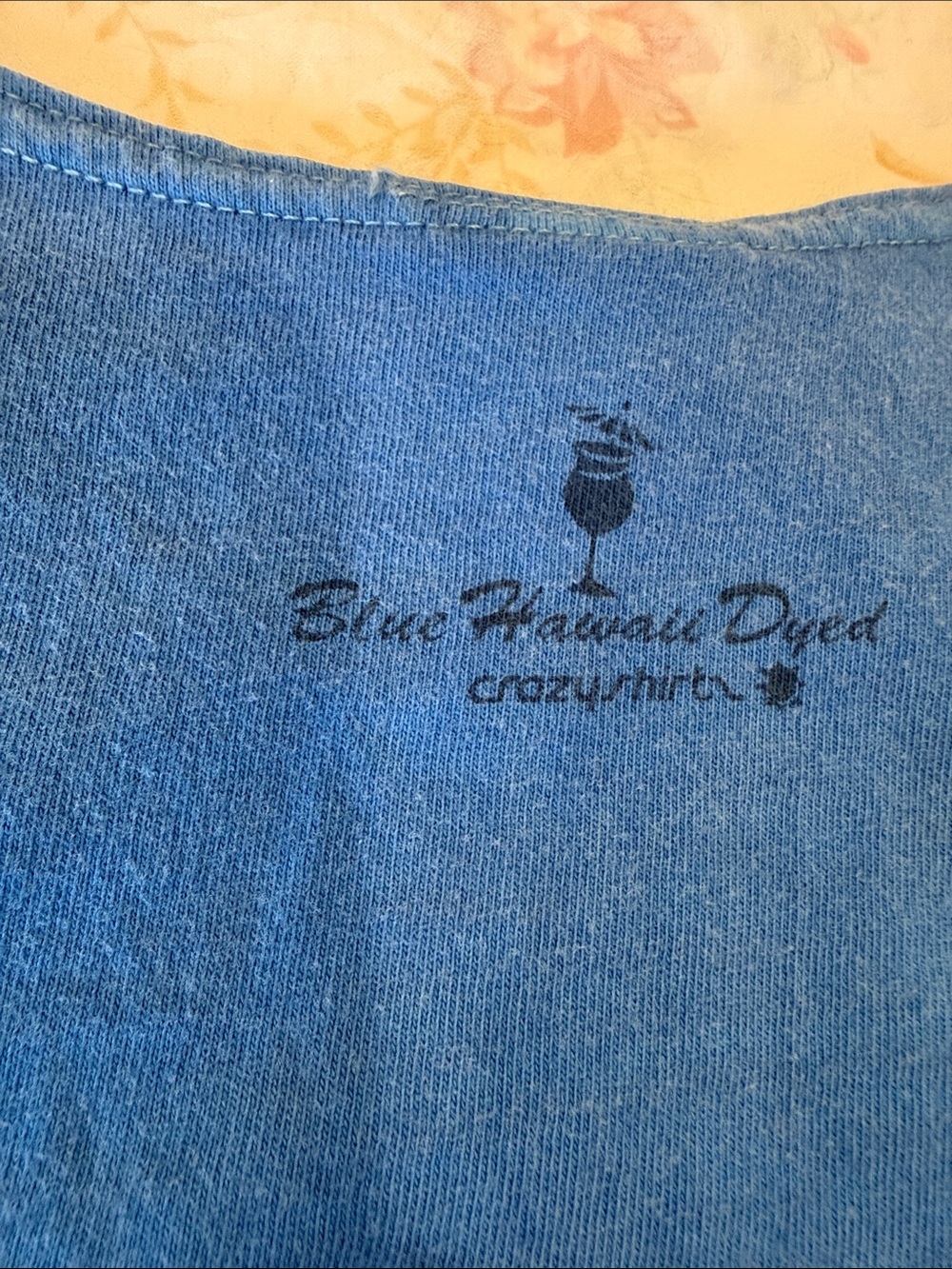Crazy Shirts Blue Hawaii Dyed Turtle Tee - Picture 3 of 7